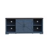 TV Stand for 80 Inch TV, Entertainment Center with Storage Cabinets, Mid Century Modern Media TV Console Table for Living Room Bedroom