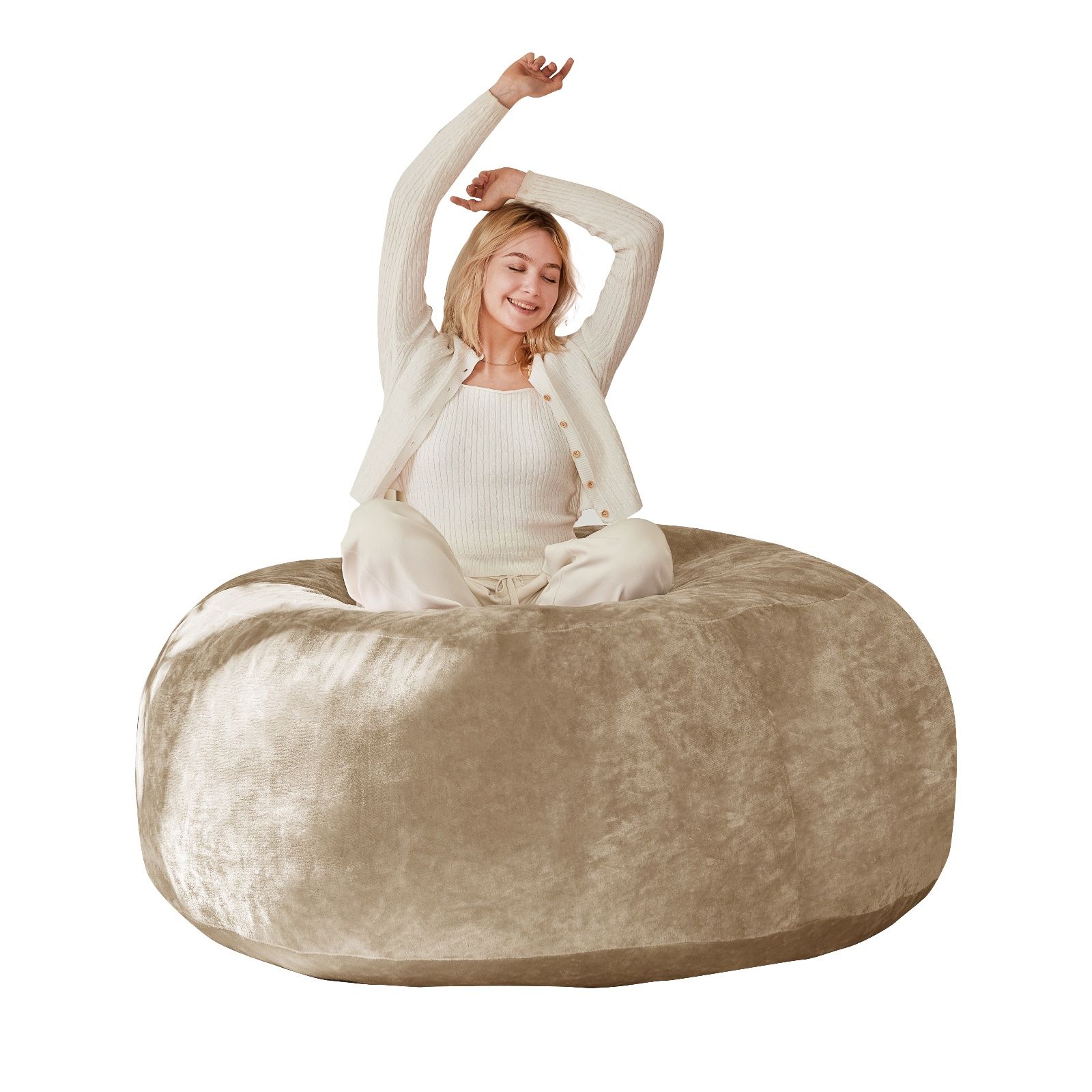 4FT bean bag chair (SKU: XXY-X100DB-XINGSE)
