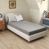Twin/Queen/King Size Mattress Protector Luxury Super Soft Velvet Mattress Topper